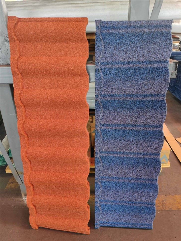 Stone Coated Metal Roof Tile Building Materials