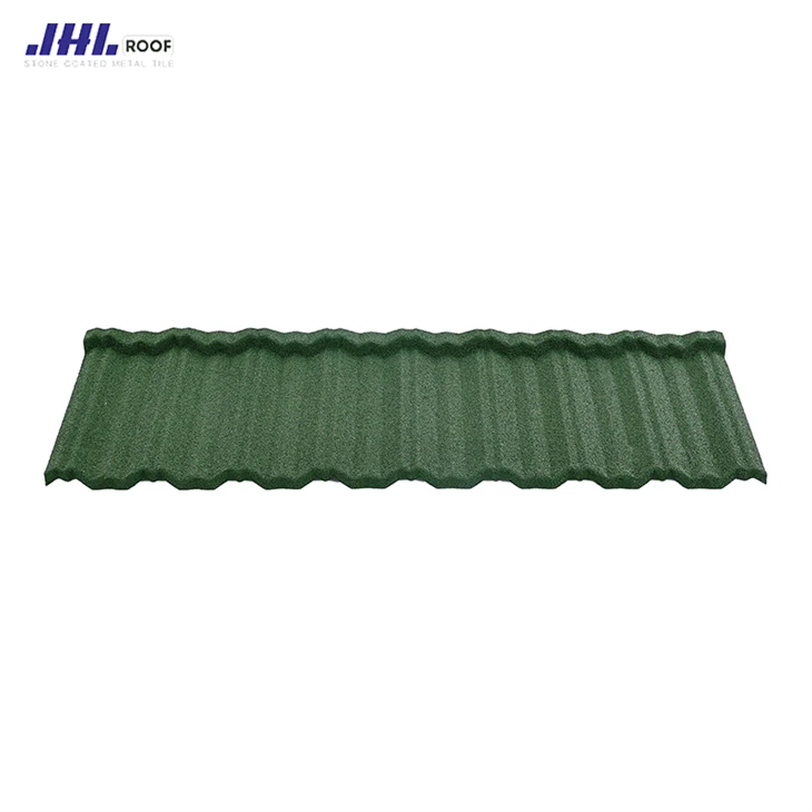 New Roofing Material Stone Coated Metal Roof Tile